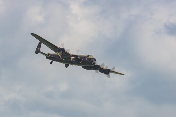 Avro Lancaster Picture Board by Ernie Jordan