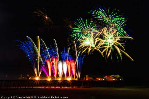 Blackpool International Fireworks competition 1 of Picture Board by Ernie Jordan