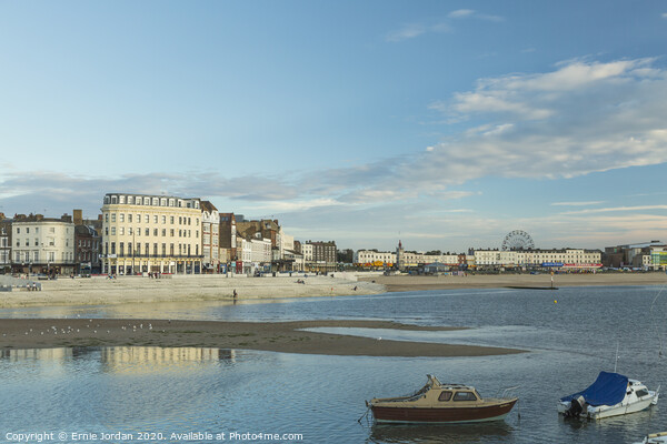 Margate Harbour view Picture Board by Ernie Jordan