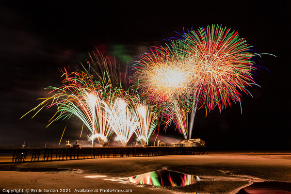 Blackpool International Fireworks competition 2 of 5 Picture Board by Ernie Jordan