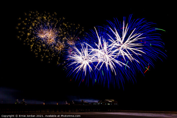 Blackpool International Fireworks competition 5 of 5 Picture Board by Ernie Jordan