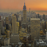 Buy canvas prints of  Top of the rock by steven stain