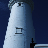Buy canvas prints of Lighthouse Blues by Richard Crowhurst