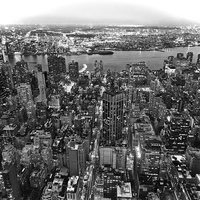 Buy canvas prints of New York from Above by Lauren Rumbold