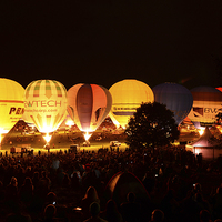 Buy canvas prints of  Balloon Glow by Max Stevens