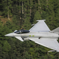 Buy canvas prints of  Typhoon fast and low in the Lake District by Max Stevens