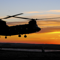 Buy canvas prints of  Chinook Sunset by Max Stevens