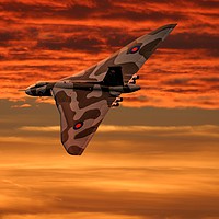 Buy canvas prints of Vulcan into the sunset by Max Stevens
