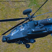 Buy canvas prints of Apache Helicopter  by Derrick Fox Lomax