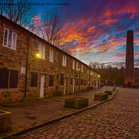 Buy canvas prints of Burrs at Bury, Manchester by Derrick Fox Lomax