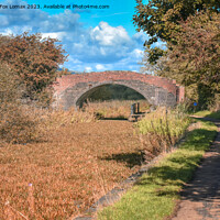 Buy canvas prints of Radcliffe canal by Derrick Fox Lomax
