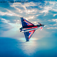 Buy canvas prints of Euro fighter Typhoon by Derrick Fox Lomax