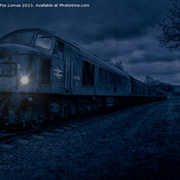 Buy canvas prints of Deltic class 45 on the East Lancs Railway by Derrick Fox Lomax