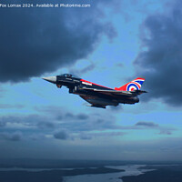 Buy canvas prints of Eurofighter typhoon by Derrick Fox Lomax