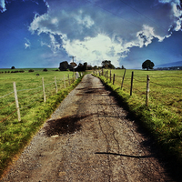 Buy canvas prints of  The road to furthergate by Derrick Fox Lomax