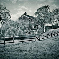 Buy canvas prints of  country house by Derrick Fox Lomax