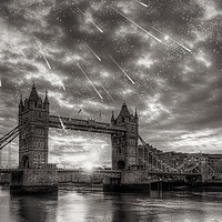 Buy canvas prints of  Tower bridge of london by Derrick Fox Lomax
