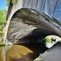 Buy canvas prints of Canal Bridge by Derrick Fox Lomax