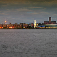 Buy canvas prints of Liverpool view by Derrick Fox Lomax