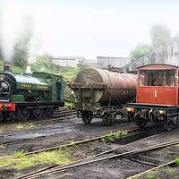 Buy canvas prints of East Lancashire Railway by Derrick Fox Lomax