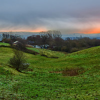 Buy canvas prints of Birtle Greater Manchester by Derrick Fox Lomax