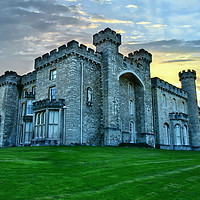 Buy canvas prints of Bodelwyddan castle by Derrick Fox Lomax