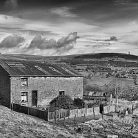 Buy canvas prints of Holcombe hill  by Derrick Fox Lomax