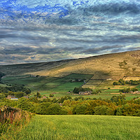 Buy canvas prints of Stoodley Pike Todmorden by Derrick Fox Lomax