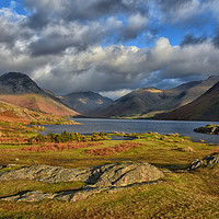 Buy canvas prints of Wastwater Cumbria by Derrick Fox Lomax