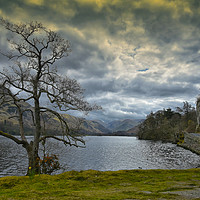 Buy canvas prints of Ullswater landscape by Derrick Fox Lomax