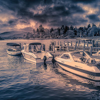 Buy canvas prints of Bowness on Windermere by Derrick Fox Lomax