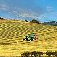 Buy canvas prints of Skipton farming yorkshire by Derrick Fox Lomax