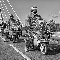 Buy canvas prints of Southport Mods by Derrick Fox Lomax