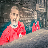 Buy canvas prints of Liverpool FC Art by Derrick Fox Lomax