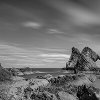 Buy canvas prints of Bow Fiddle Rock by paul green
