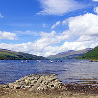 Buy canvas prints of Summers day on Loch Tay by paul green