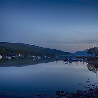 Buy canvas prints of Tranquil dusk by paul green