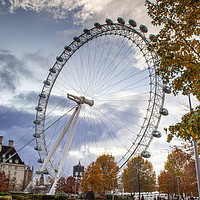 Buy canvas prints of The London Eye by paul green