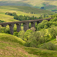 Buy canvas prints of Yorkshire Dales - Dent Head Viaduct by Chris Warham
