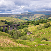 Buy canvas prints of Dent Viaduct - Dentdale - Yorkshire Dales by Chris Warham