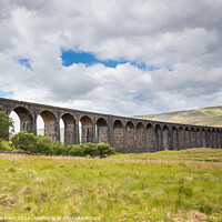 Buy canvas prints of Yorkshire Dales - Ribblehead viaduct by Chris Warham