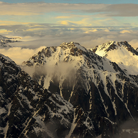Buy canvas prints of Winter  - Joseph Mountains Tekapo New Zealand by Philip Royal