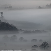 Buy canvas prints of Farmhouse in Mist - Loweswater, Lake District by Philip Royal