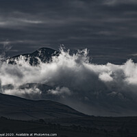 Buy canvas prints of Cloud Explosions near Skiddaw, Lake District by Philip Royal