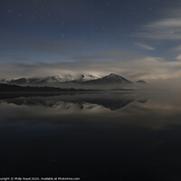 Buy canvas prints of Night Clouds Bassenthwaite Lake, Lake District by Philip Royal