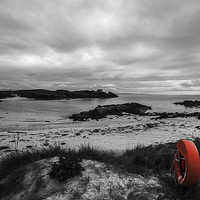 Buy canvas prints of Clachtoll Beach Coloursplash by Mark Rodgers