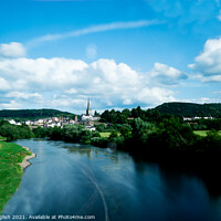 Buy canvas prints of ross on wye by john english