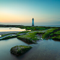 Buy canvas prints of New Brighton Lighthouse by Phil Durkin DPAGB BPE4