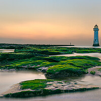 Buy canvas prints of New Brighton Lighthouse by Phil Durkin DPAGB BPE4
