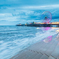 Buy canvas prints of Blackpool Central Pier by Phil Durkin DPAGB BPE4
